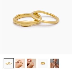 Olivia Jewelry Everyday Stackable Rings Size 8 - Brand New